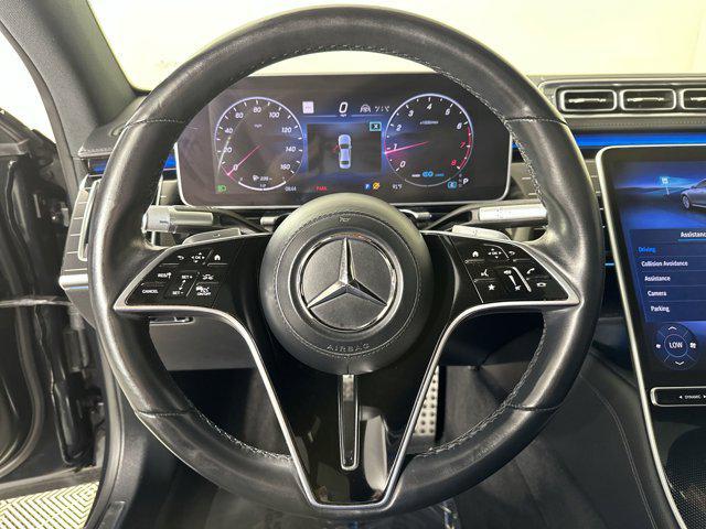 used 2022 Mercedes-Benz S-Class car, priced at $59,996