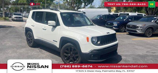 used 2018 Jeep Renegade car, priced at $10,498