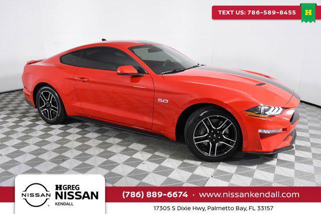 used 2020 Ford Mustang car, priced at $33,498