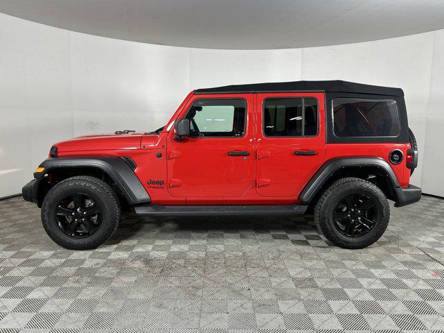 used 2021 Jeep Wrangler Unlimited car, priced at $28,497