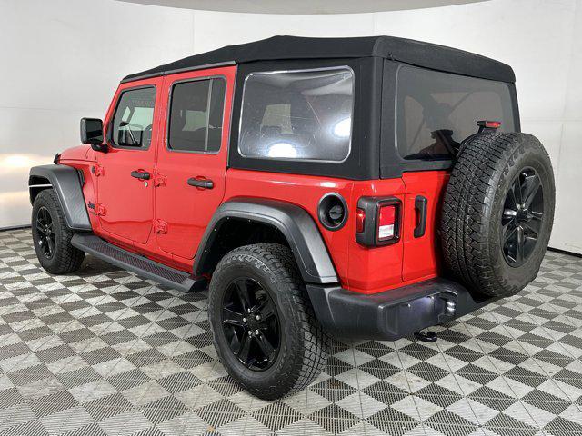 used 2021 Jeep Wrangler Unlimited car, priced at $28,497