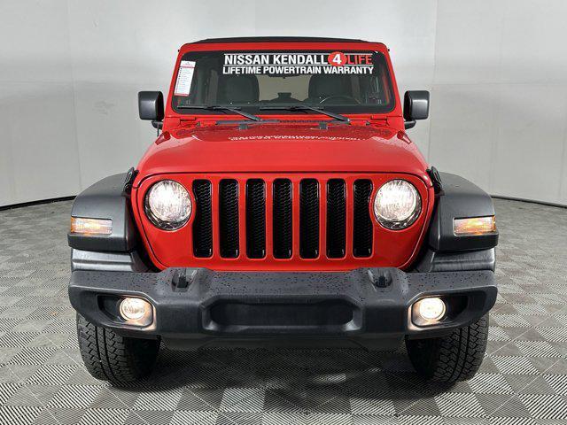 used 2021 Jeep Wrangler Unlimited car, priced at $28,497