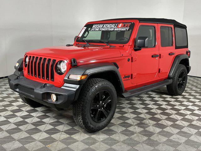used 2021 Jeep Wrangler Unlimited car, priced at $28,497