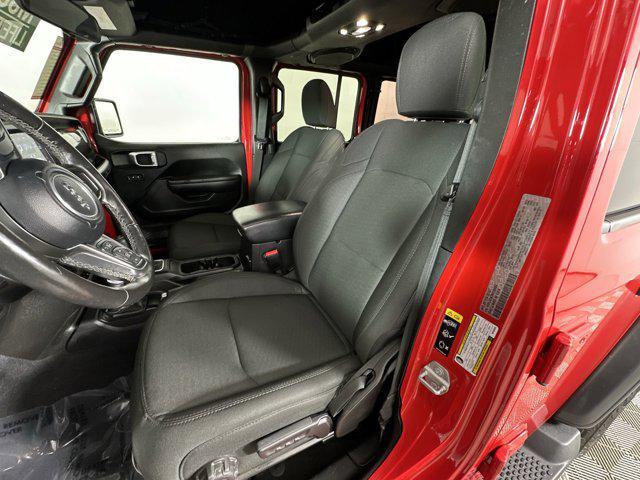 used 2021 Jeep Wrangler Unlimited car, priced at $28,497
