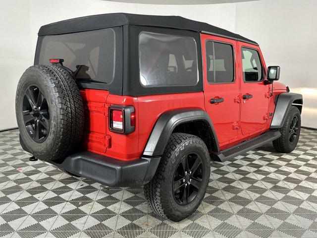 used 2021 Jeep Wrangler Unlimited car, priced at $28,497