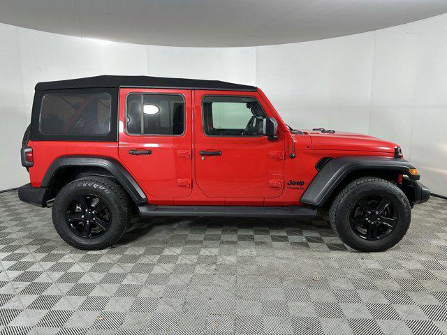 used 2021 Jeep Wrangler Unlimited car, priced at $28,497