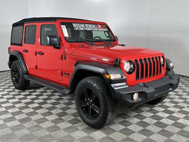 used 2021 Jeep Wrangler Unlimited car, priced at $28,497