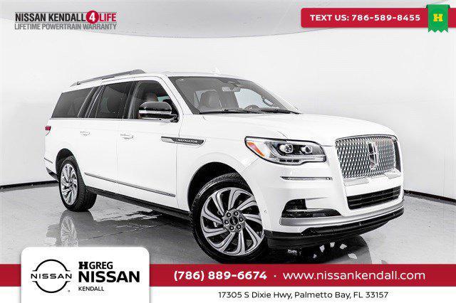 used 2024 Lincoln Navigator car, priced at $87,598