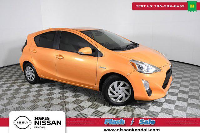 used 2015 Toyota Prius c car, priced at $10,494