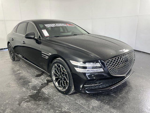 used 2021 Genesis G80 car, priced at $25,999