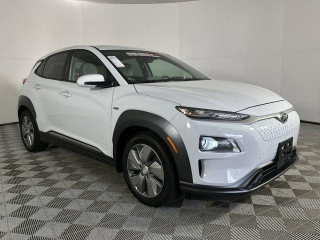 used 2020 Hyundai Kona EV car, priced at $19,498