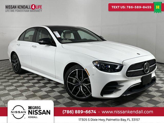 used 2022 Mercedes-Benz E-Class car, priced at $36,498