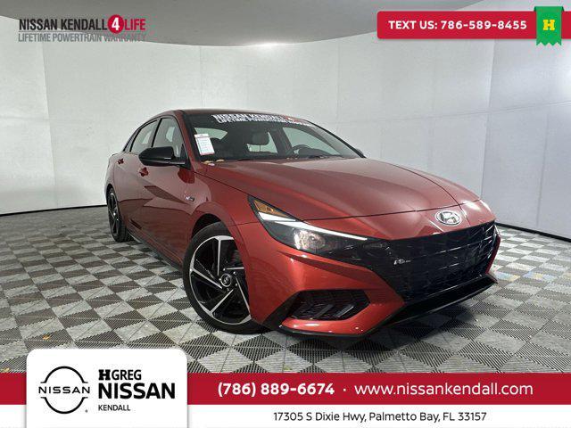 used 2021 Hyundai Elantra car, priced at $15,698