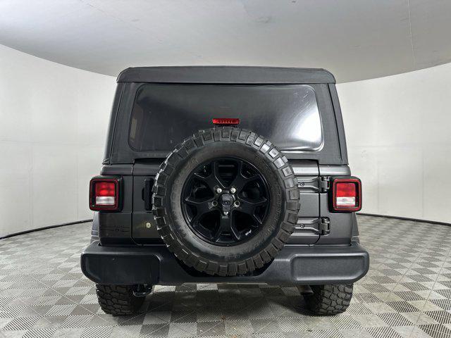 used 2022 Jeep Wrangler Unlimited car, priced at $24,998