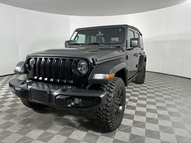 used 2022 Jeep Wrangler Unlimited car, priced at $24,998