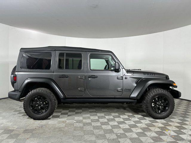 used 2022 Jeep Wrangler Unlimited car, priced at $24,998