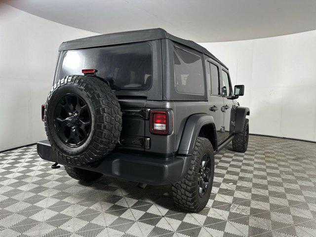 used 2022 Jeep Wrangler Unlimited car, priced at $24,998