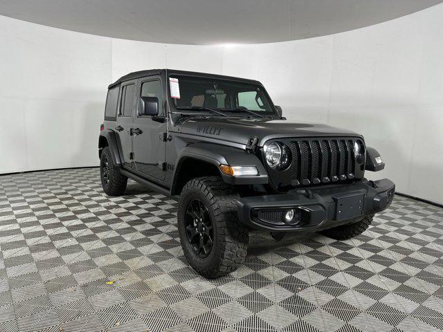 used 2022 Jeep Wrangler Unlimited car, priced at $24,998