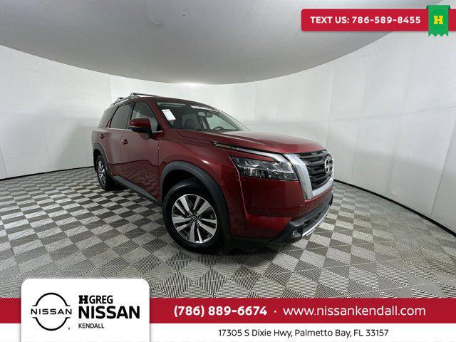 used 2022 Nissan Pathfinder car, priced at $28,391