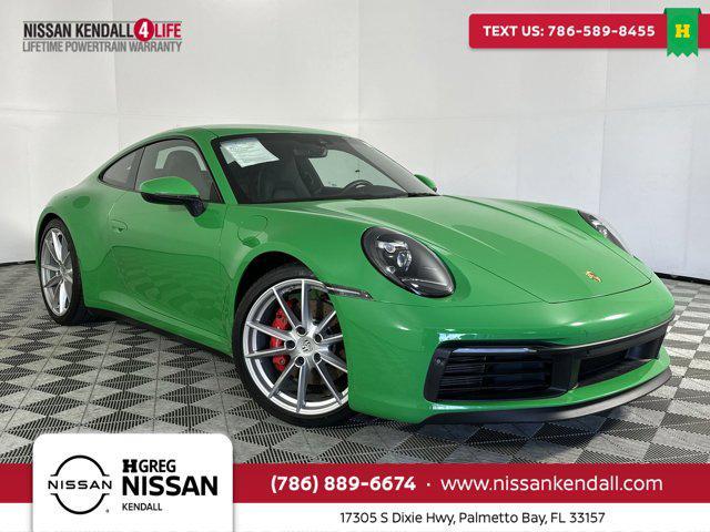 used 2021 Porsche 911 car, priced at $124,998