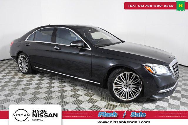 used 2018 Mercedes-Benz S-Class car, priced at $36,094