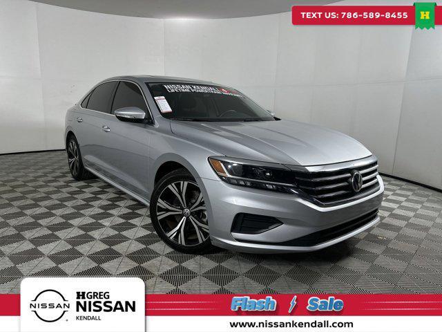 used 2021 Volkswagen Passat car, priced at $13,798