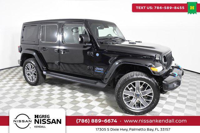 used 2024 Jeep Wrangler 4xe car, priced at $49,998