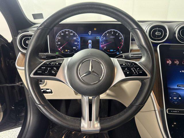 used 2022 Mercedes-Benz C-Class car, priced at $25,996
