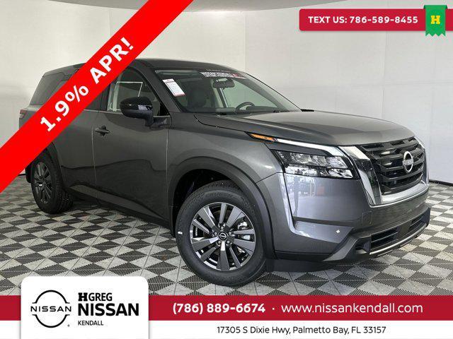 new 2024 Nissan Pathfinder car, priced at $28,092