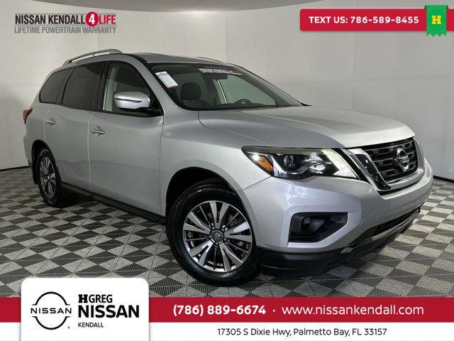 used 2018 Nissan Pathfinder car, priced at $12,198