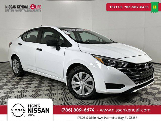 used 2025 Nissan Versa car, priced at $17,498