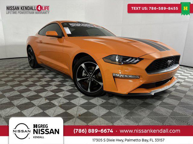 used 2021 Ford Mustang car, priced at $20,998