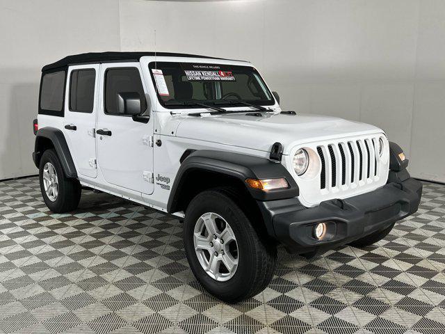 used 2020 Jeep Wrangler Unlimited car, priced at $25,492