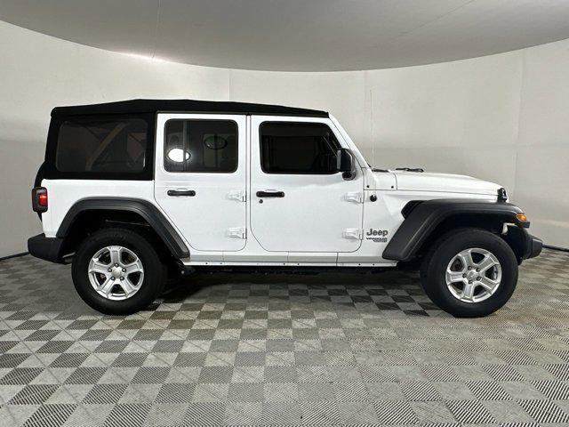 used 2020 Jeep Wrangler Unlimited car, priced at $25,492