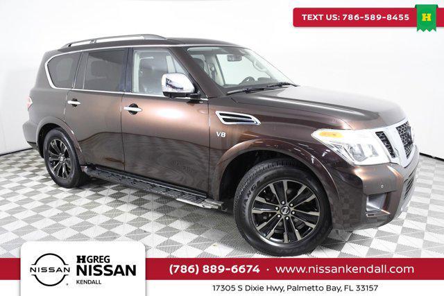 used 2020 Nissan Armada car, priced at $33,191