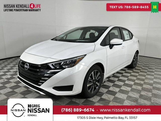 new 2025 Nissan Versa car, priced at $19,290