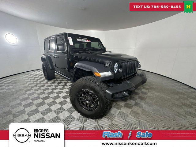 used 2022 Jeep Wrangler Unlimited car, priced at $25,498