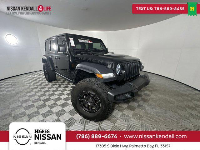 used 2022 Jeep Wrangler Unlimited car, priced at $26,598