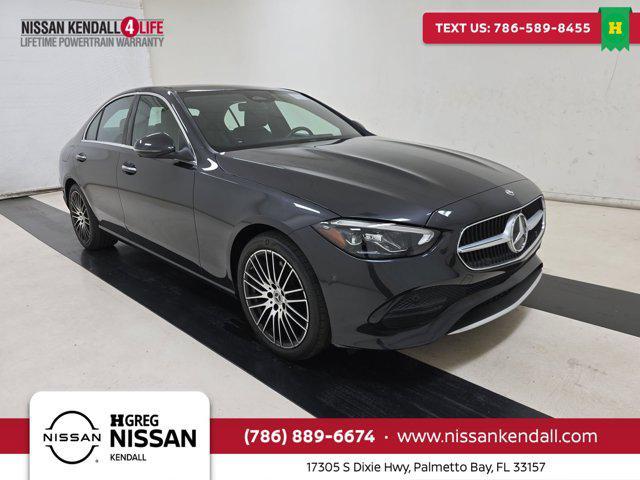 used 2023 Mercedes-Benz C-Class car, priced at $32,998
