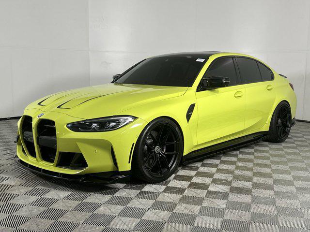 used 2023 BMW M3 car, priced at $84,898