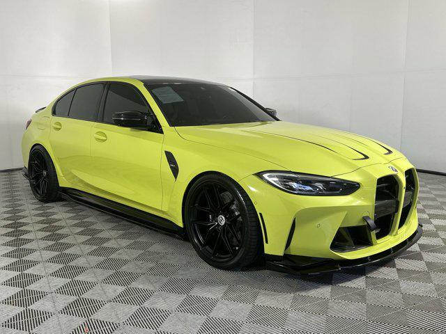 used 2023 BMW M3 car, priced at $84,898