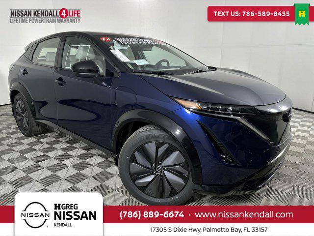 new 2024 Nissan ARIYA car, priced at $43,896