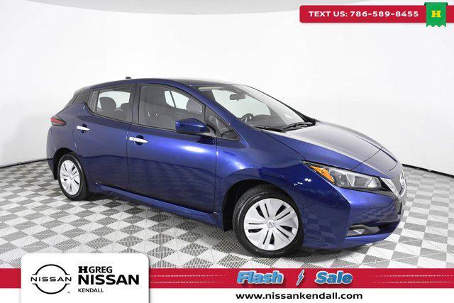 used 2021 Nissan Leaf car, priced at $8,995