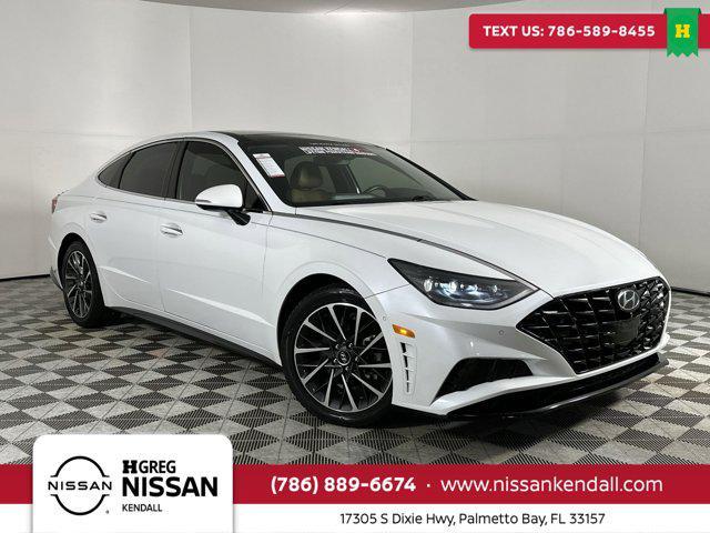 used 2020 Hyundai Sonata car, priced at $17,992