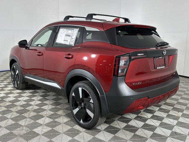 new 2025 Nissan Kicks car, priced at $28,156