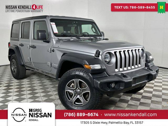 used 2019 Jeep Wrangler Unlimited car, priced at $20,998