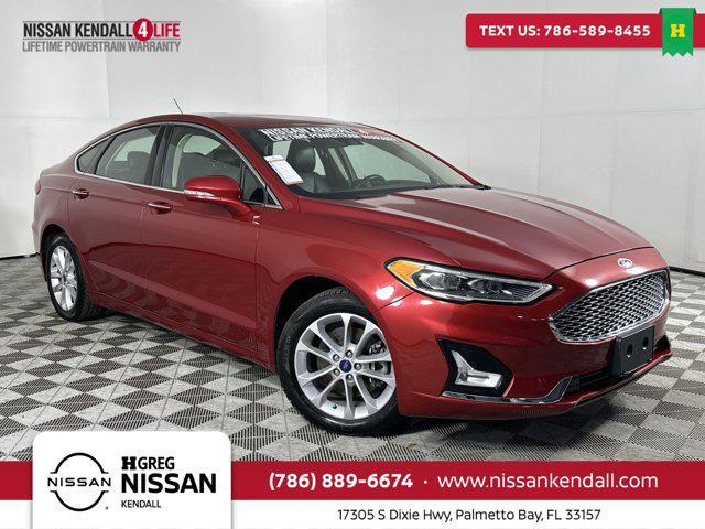 used 2020 Ford Fusion car, priced at $16,298