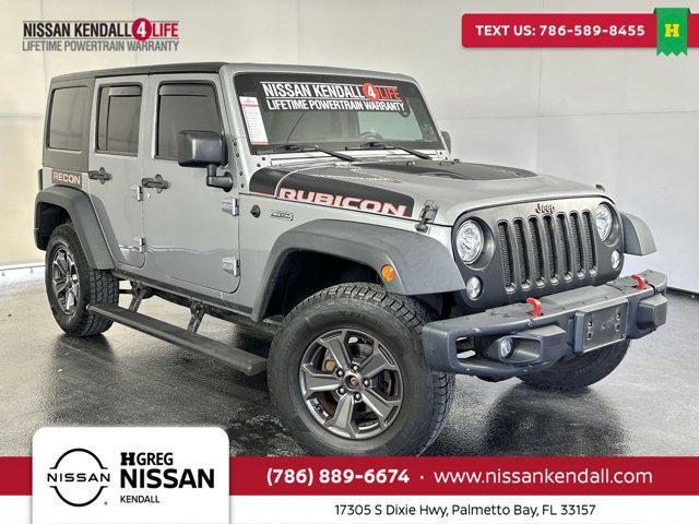 used 2017 Jeep Wrangler Unlimited car, priced at $24,498
