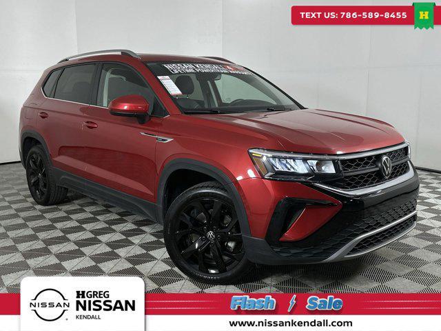 used 2024 Volkswagen Taos car, priced at $20,498