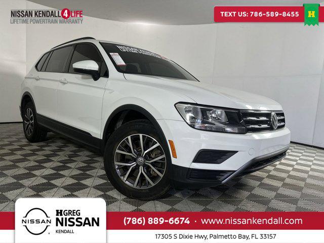 used 2021 Volkswagen Tiguan car, priced at $15,998